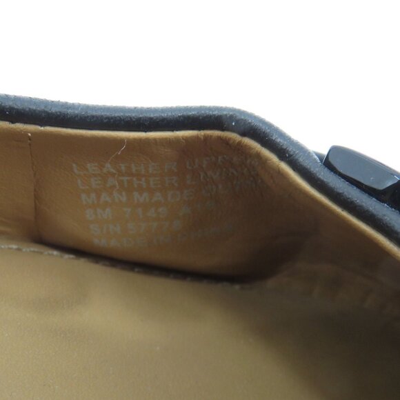 Tory Burch Lowell 2 Women 8 M Black Leather Ballet Flat Slip On Shoes 57778 Logo - Picture 12 of 16